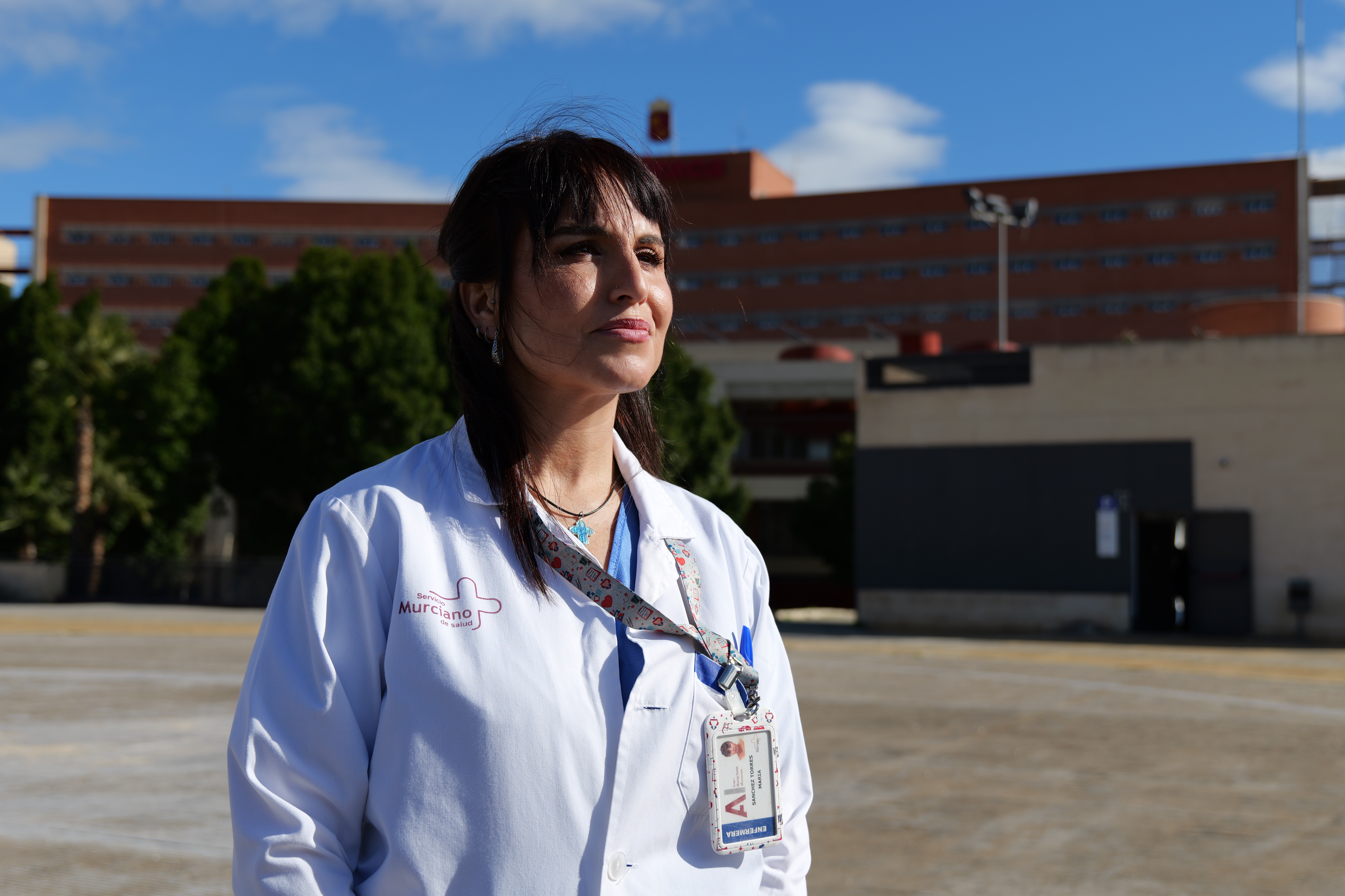 María Sánchez Torres, enfermera y doctora. Trabaja en Cirugía en el Hospital Virgen de la Arrixaca de Murcia.