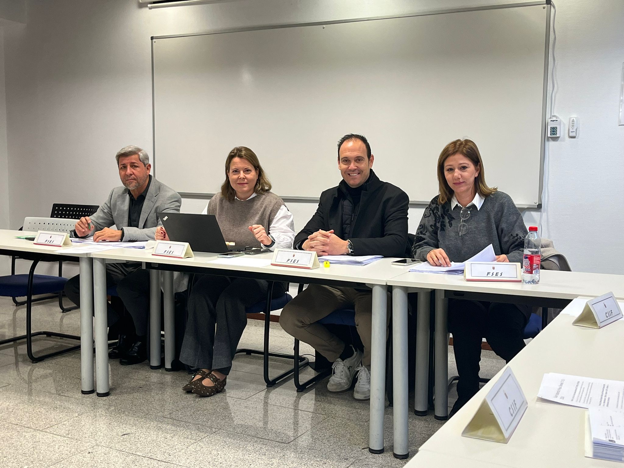 Los delegados de SATSE y FSES en Mesa General de Negociación de la Administración Pública de la Región de Murcia