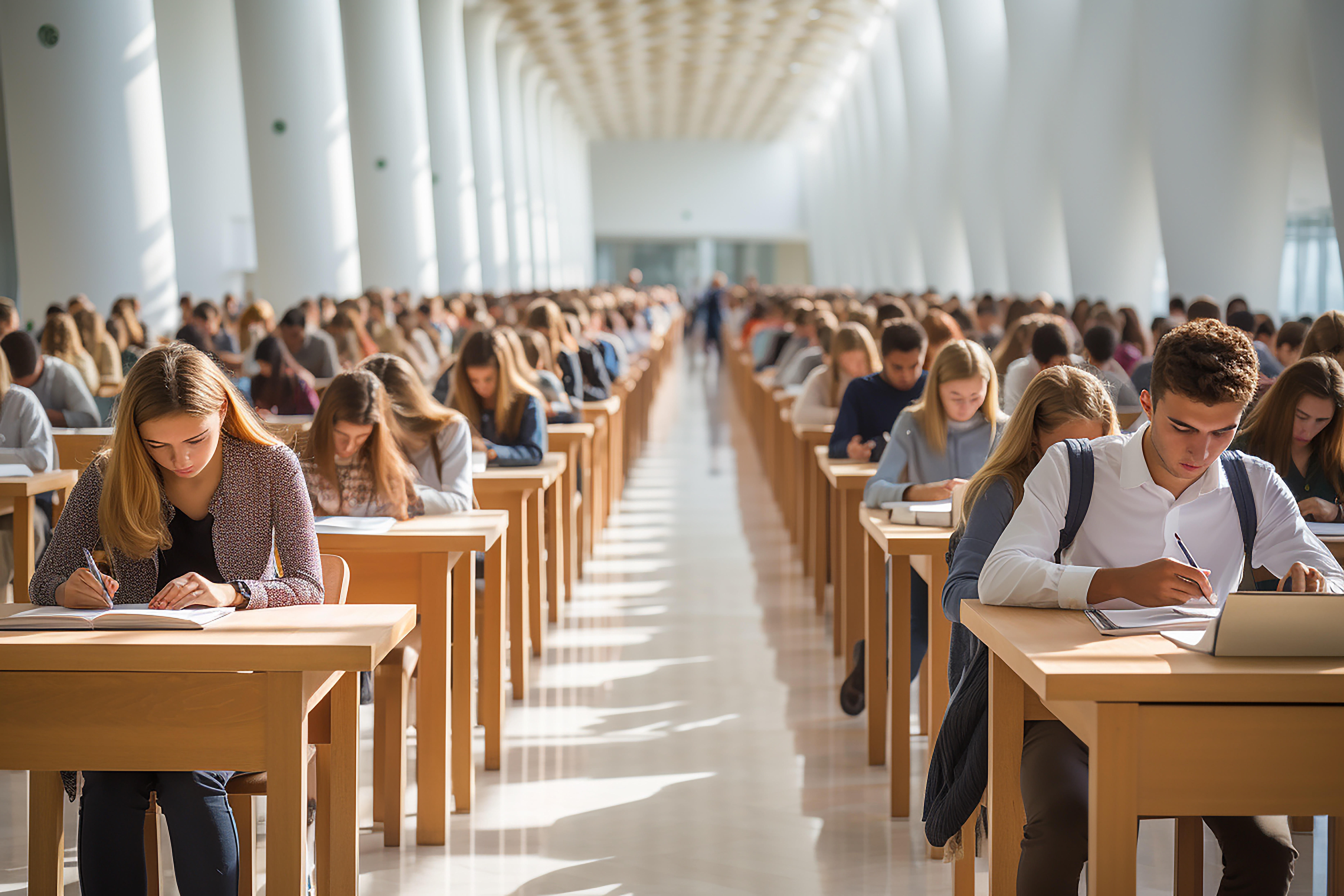 Más de 8.700 personas se examinaron en noviembre de la OPE de Enfermería en Murcia.